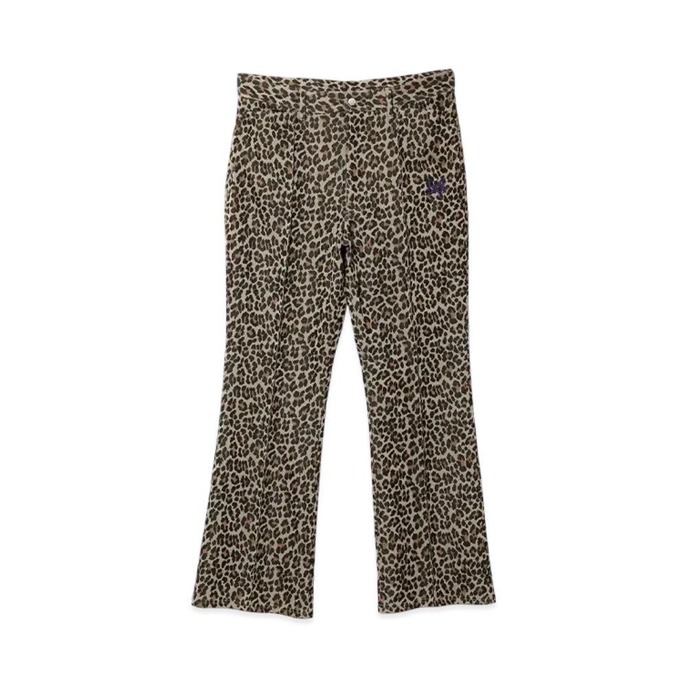 NEEDLES Boot-Cut Jean - Poly Jacquard "Brown"