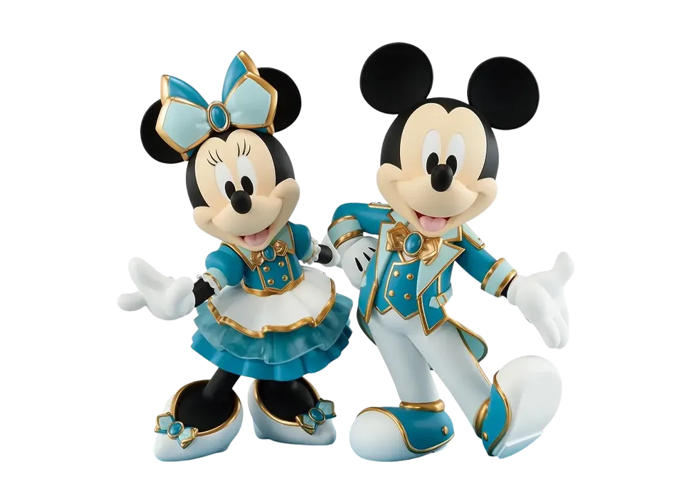 BANDAI "Ichiban Kuji" -<Disney> World of Imagination- Last One Prize Mickey & Minnie Special Figure