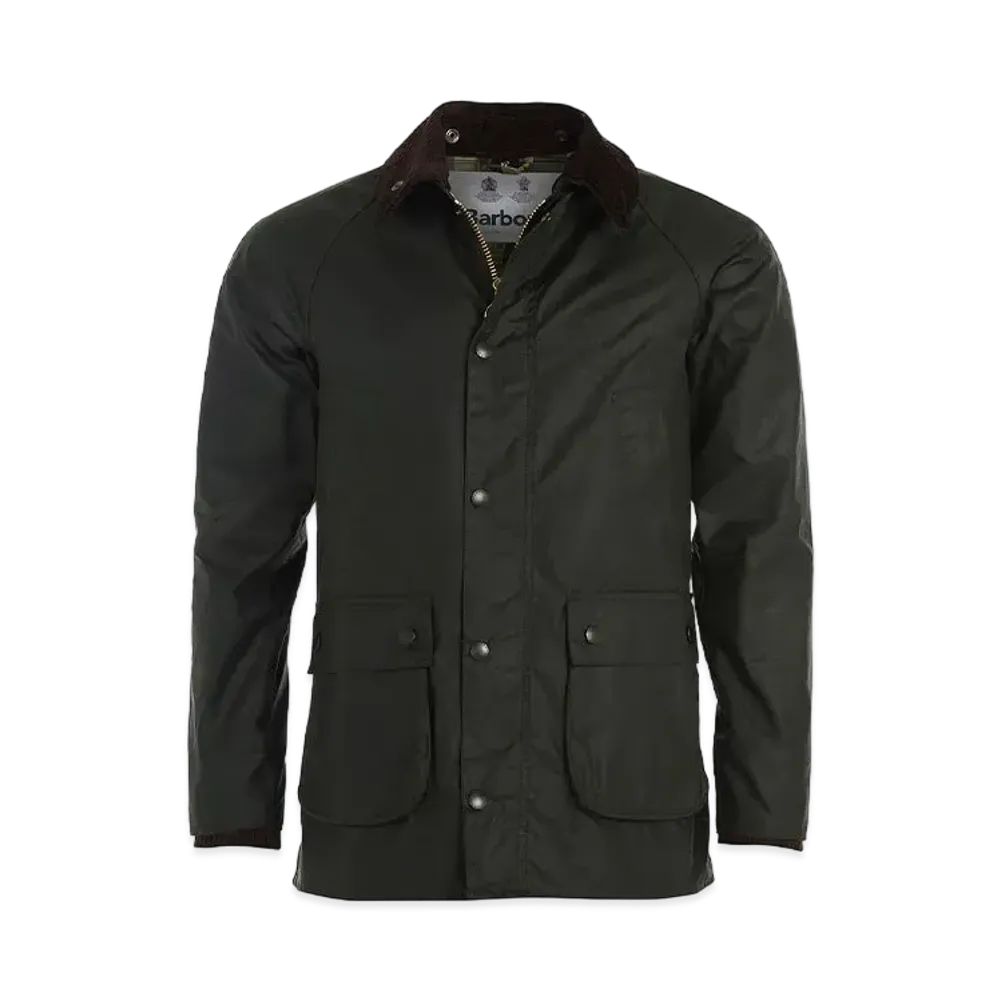 Barbour Bedale Wax Cotton Blouson (Slim Fit) "Green"
