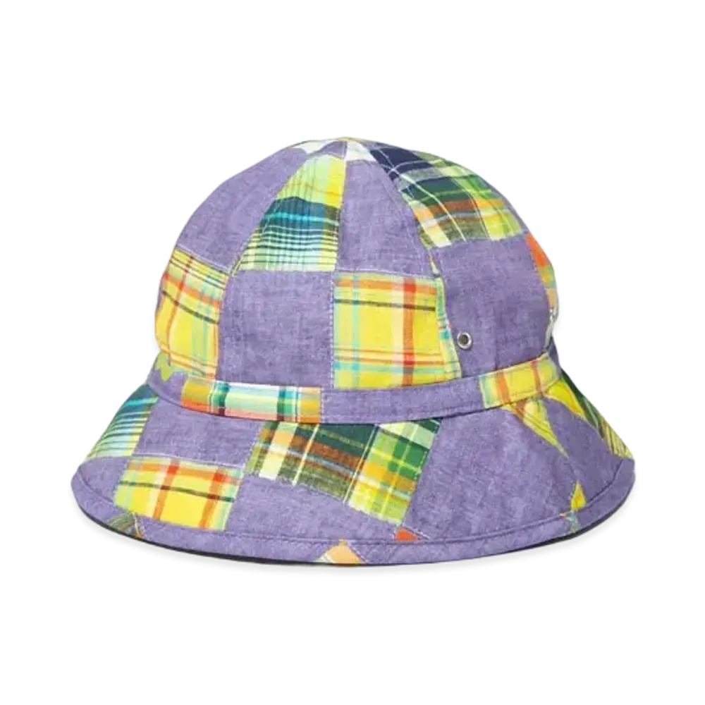 HUMAN MADE Patchwork Printed Bucket Hat "Blue"
