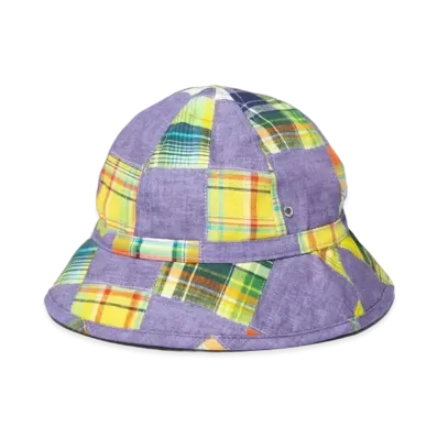 HUMAN MADE Patchwork Printed Bucket Hat "Blue"