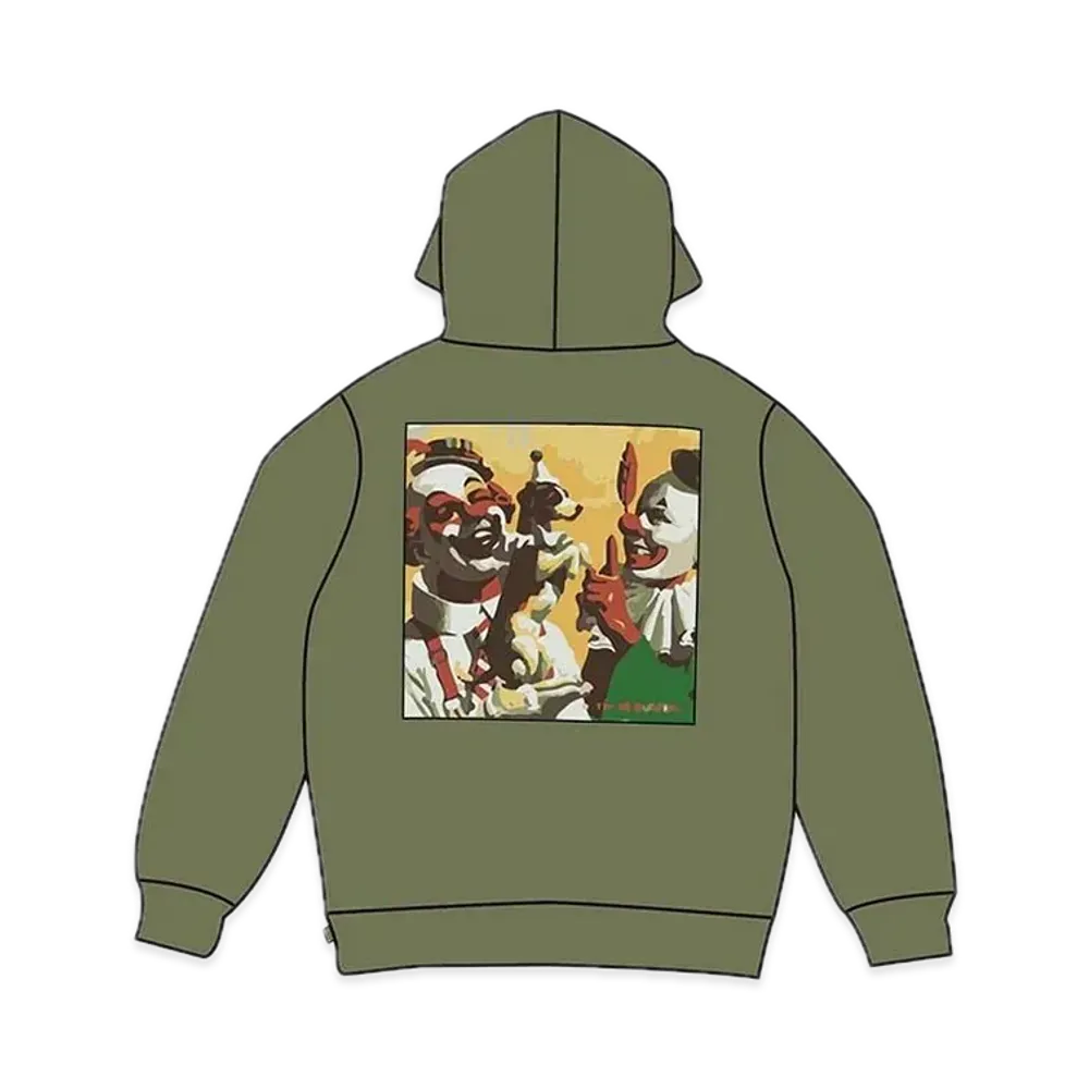 Supreme x Butthole Surfers Hooded Sweatshirt "Olive"