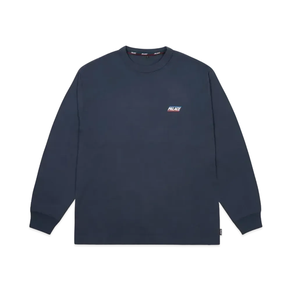 PALACE Basically A Longsleeve "Navy"
