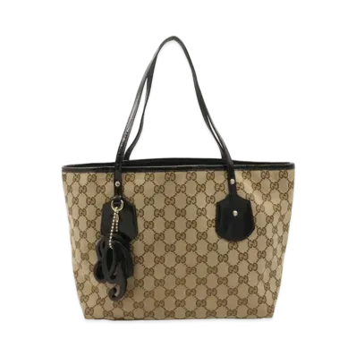 GUCCI GG Canvas Tote Bag "Beige"