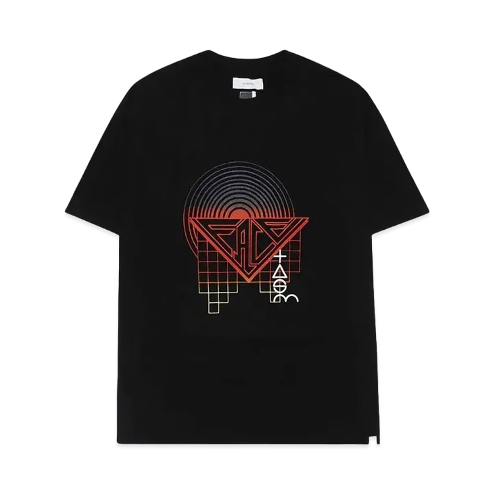 HYPE DROP x FACETASM NEW LOGO BIG T "BLACK"