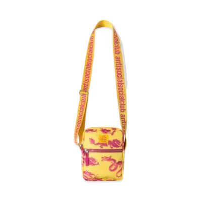 ANTI SOCIAL SOCIAL CLUB SS22 24k Side Bag "Yellow"