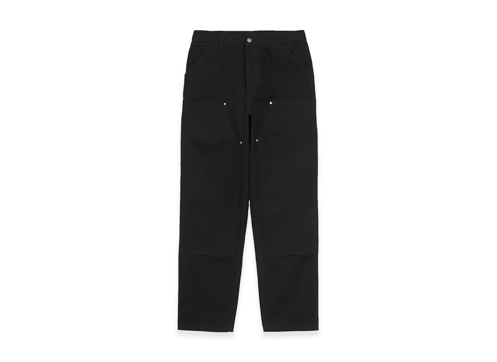 Carhartt WIP Double Knee Pant "Black(Rinsed)"