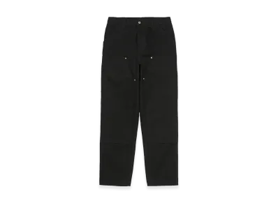 Carhartt WIP Double Knee Pant "Black(Rinsed)"