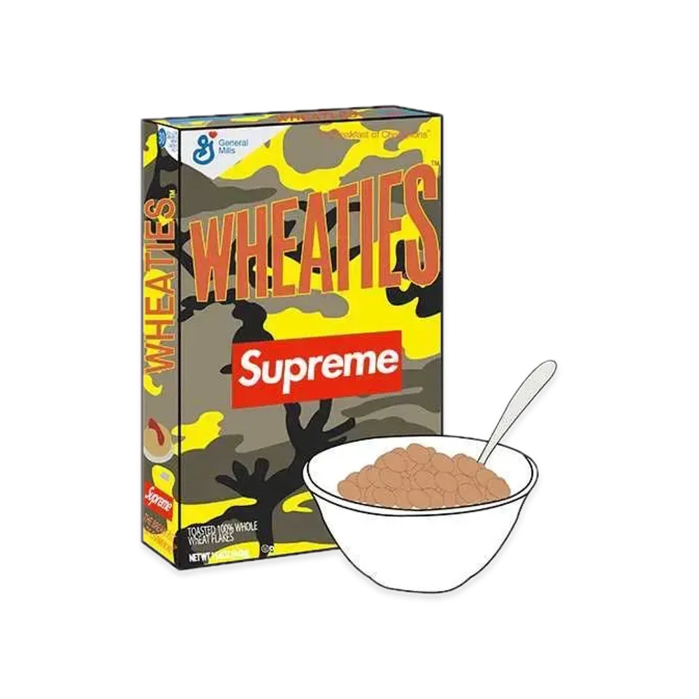 Supreme x Wheaties (1 Box) US only "Yellow"