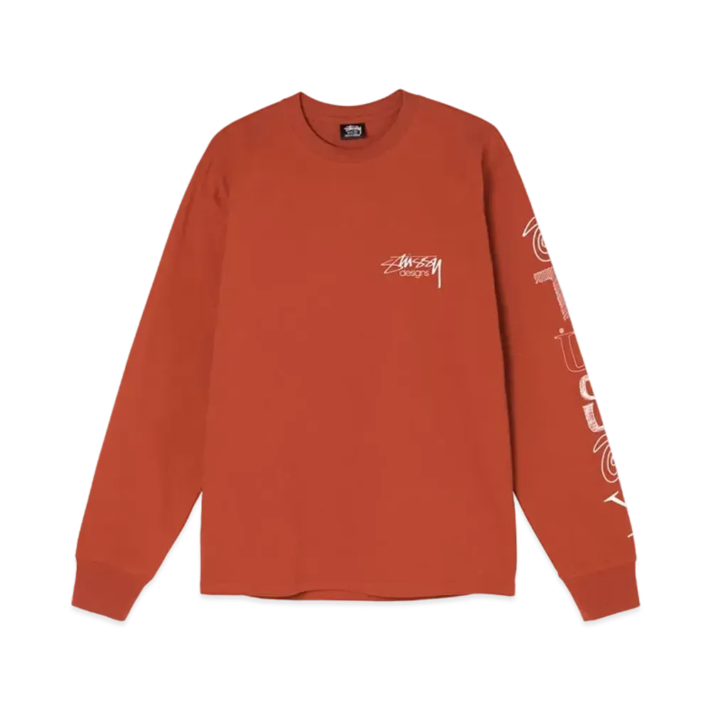 Stussy RANSOM LS TEE "Brick"
