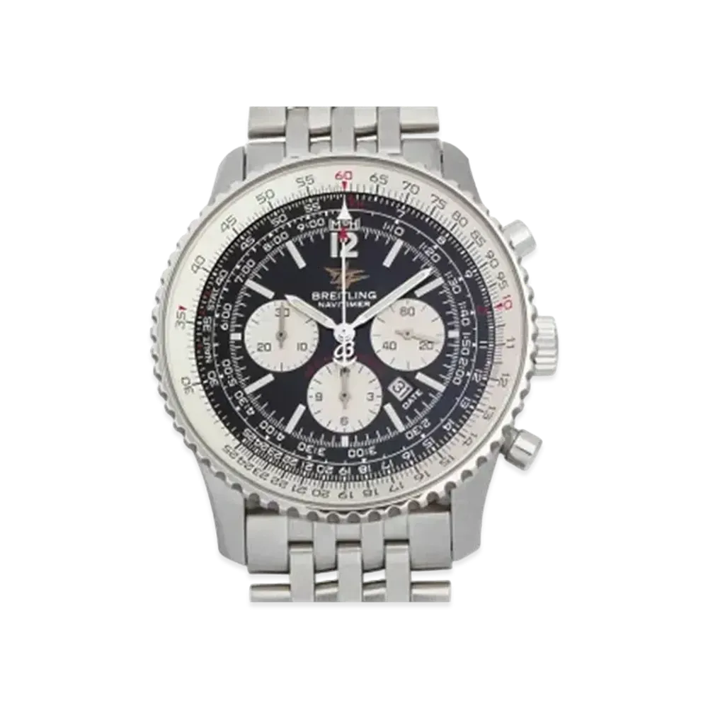 Breitling Navitimer 50th Anniversary Limited Model "Black/Stainless Steel"