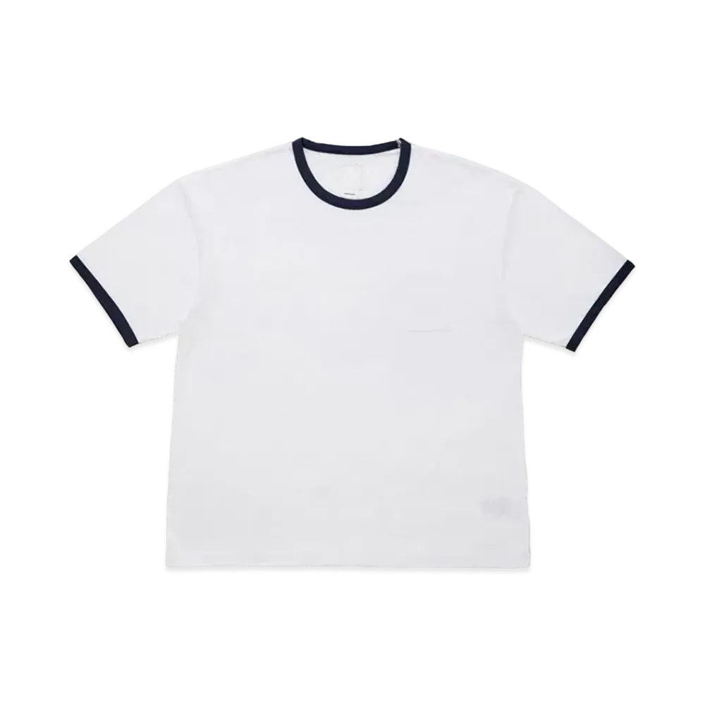 visvim Amplus Ringer Tee S/S "Navy"