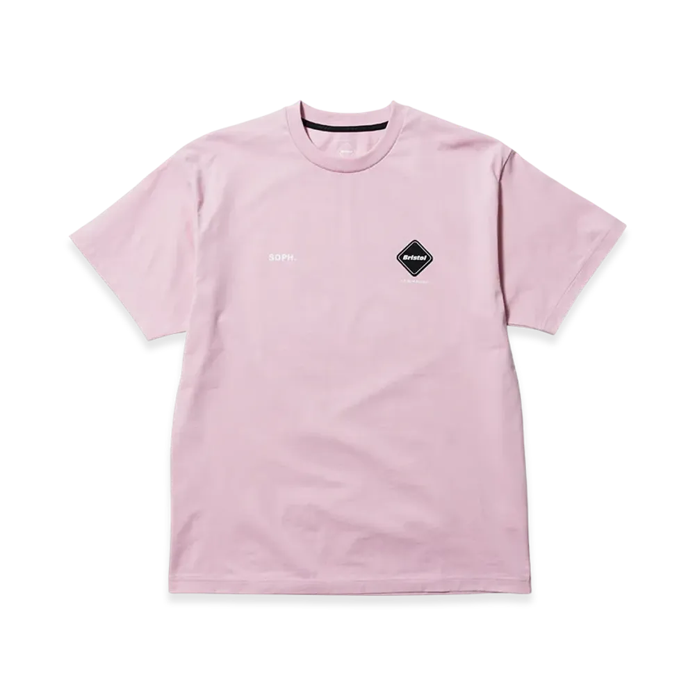F.C.Real Bristol Authentic Logo S/S Tee "Pink"