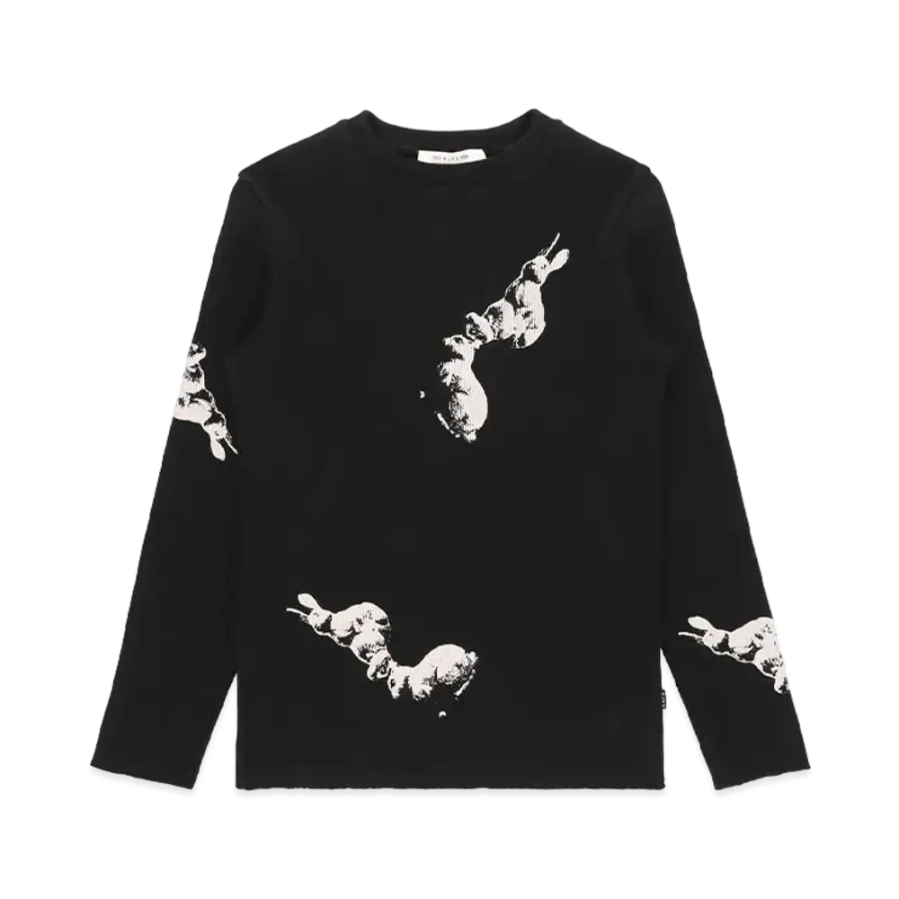 1017 ALYX 9SM Mark Flood Crewneck Sweater "Black"