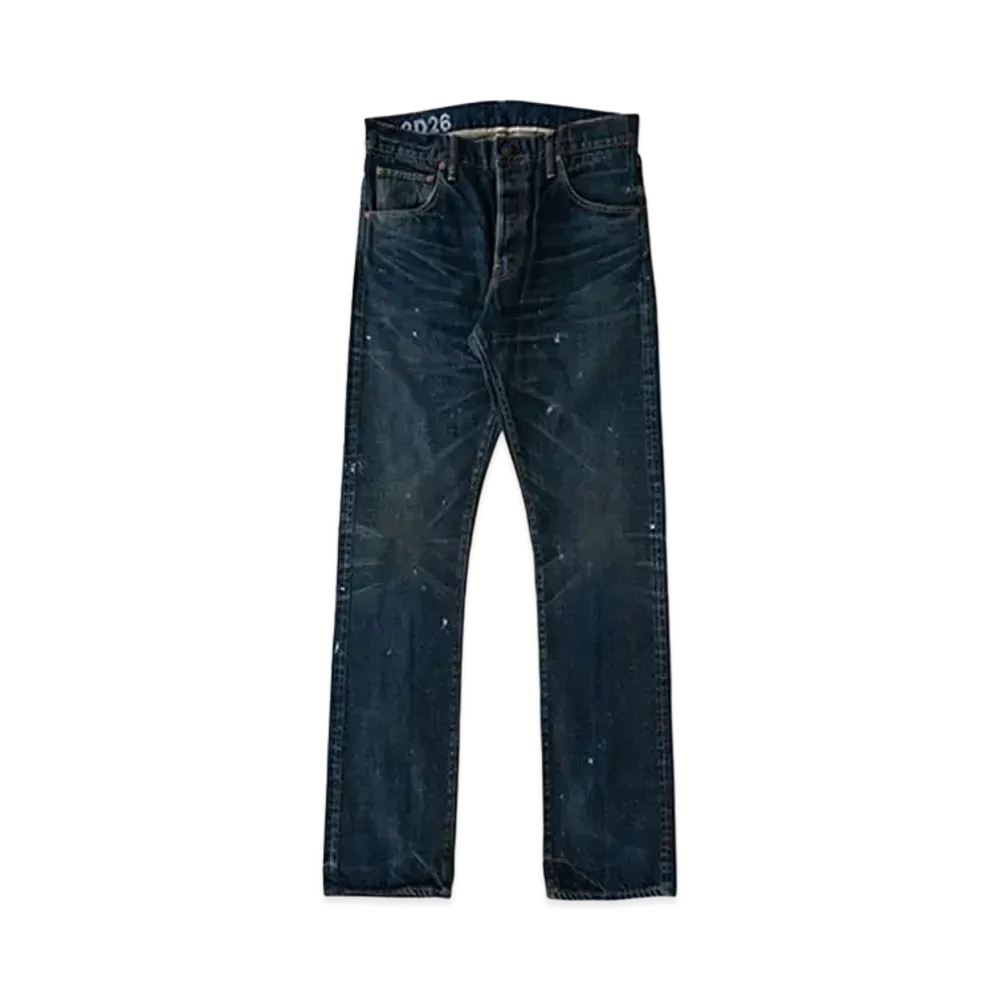 visvim SOCIAL SCULPTURE 01 SLIM DAMAGED-26 L32 "Denim"