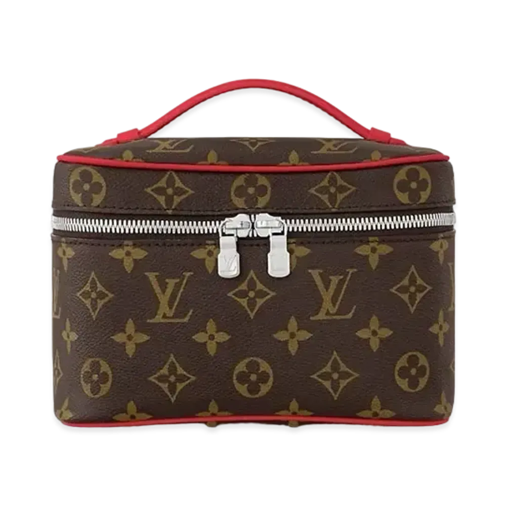 Louis Vuitton Nice Mini Monogram Macassar "Rouge"