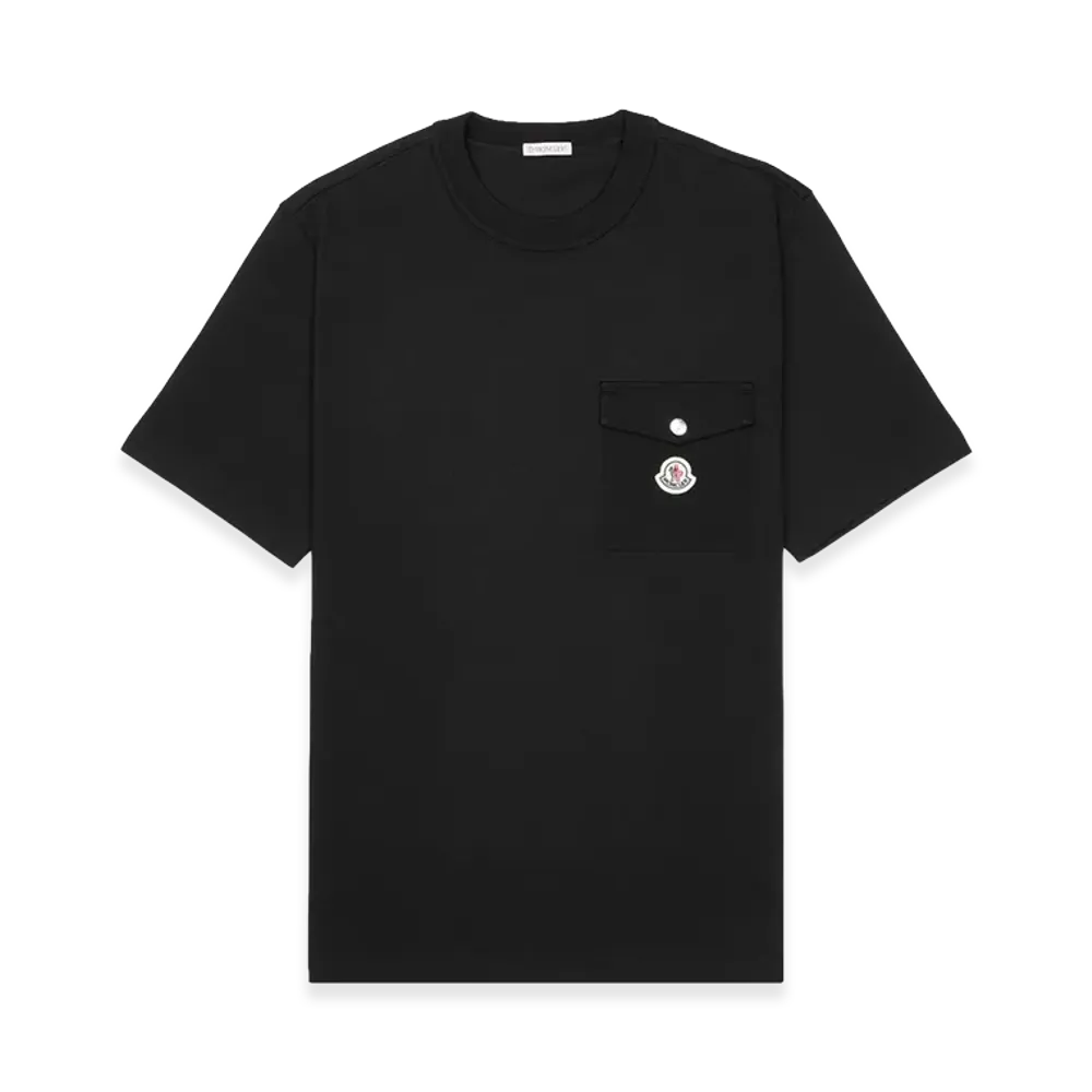 MONCLER Logo Patch S/S T-Shirt "Black"
