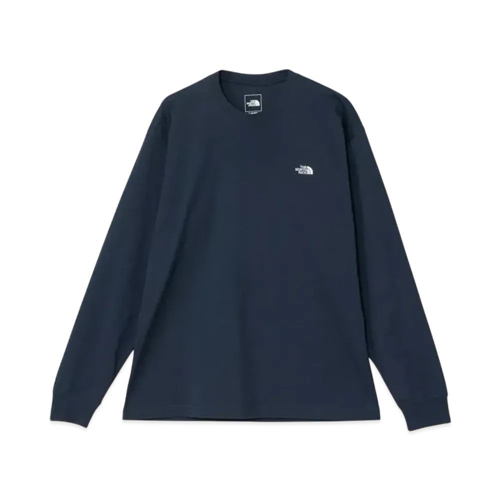 The North Face Long Sleeve Flash Dry Nuptse Cotton Tee "Urban Navy"