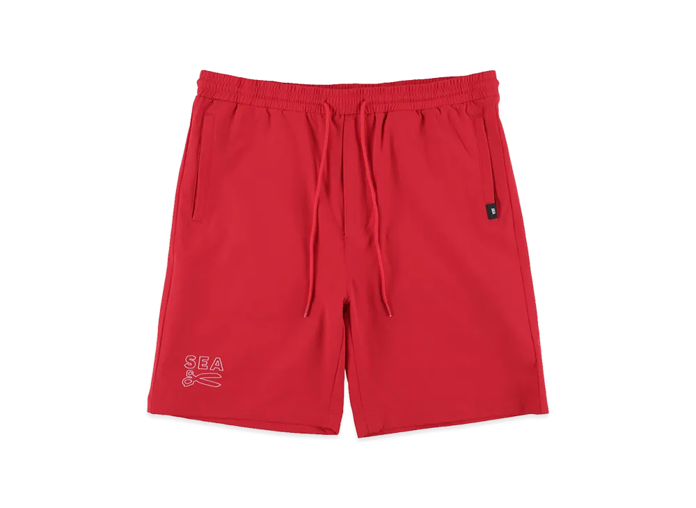 WIND AND SEA x DENHAM Versatile Shorts "Red"