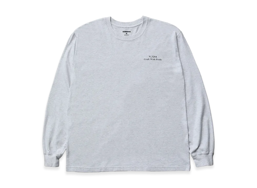 NEIGHBORHOOD NH . Tee LS-17 "Gray"