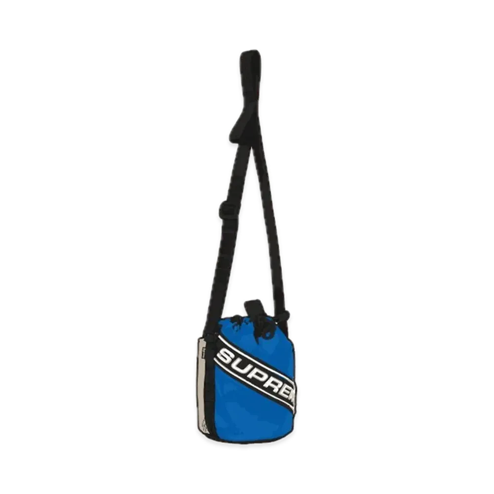 Supreme Small Cinch Pouch 2023FW "Blue"