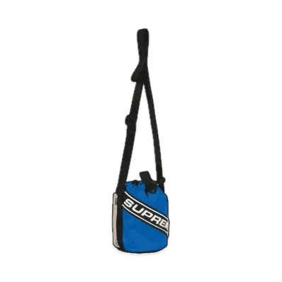 Supreme Small Cinch Pouch 2023FW "Blue"