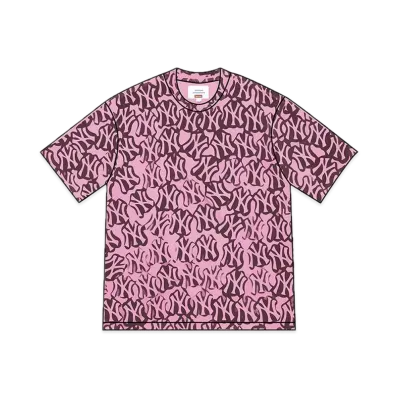 Supreme New York Yankees Airbrush S/S Top "Pink"