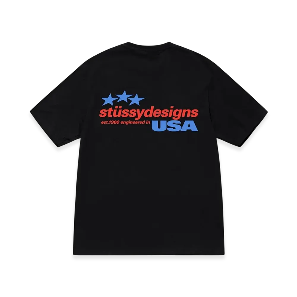Stussy Designs USA Tee "Black"