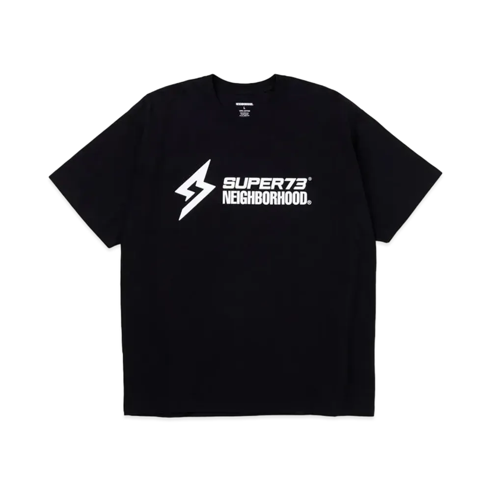 NEIGHBORHOOD SUPER73 / C-TEE . SS "Black"