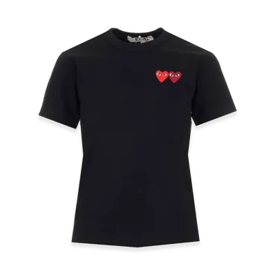 PLAY COMME des GARCONS Women's T-Shirts "Black"