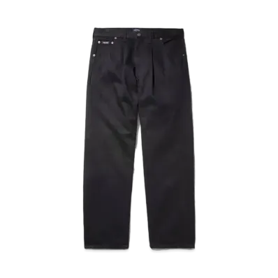 Noah Pleated Jean "Black"