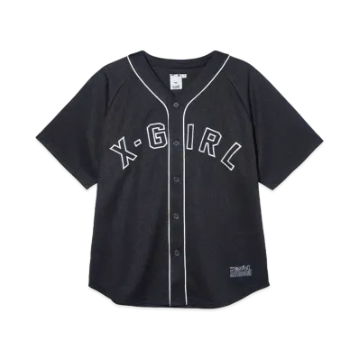 X-Girl Baseball Shirt "Black"