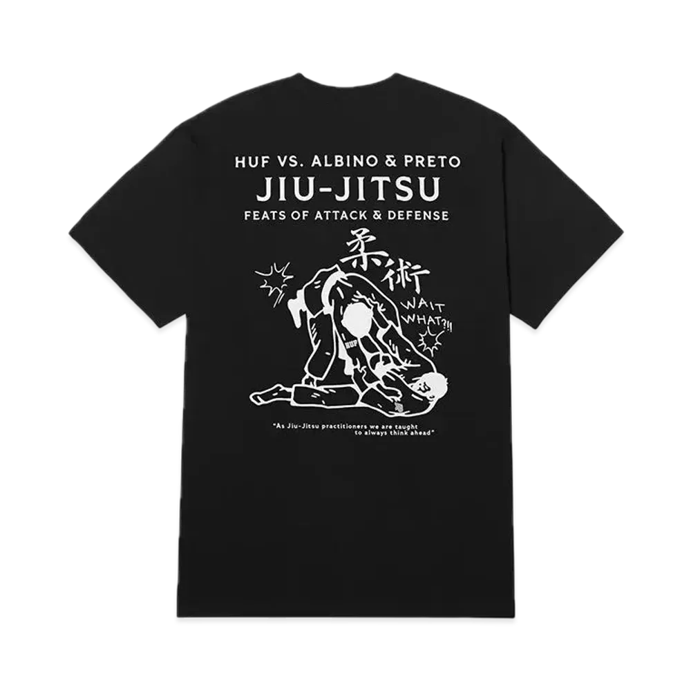 HUF x Albino & Preto Feats Of Tee "Black"