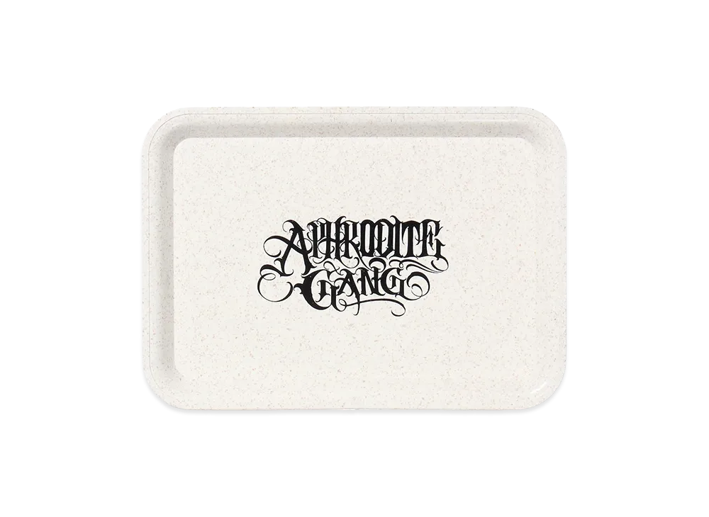 APHRODITEGANG Classic Logo Rolling Tray "Off White"