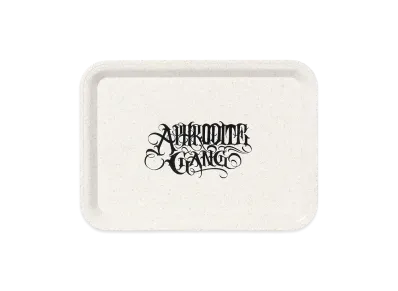 APHRODITEGANG Classic Logo Rolling Tray "Off White"