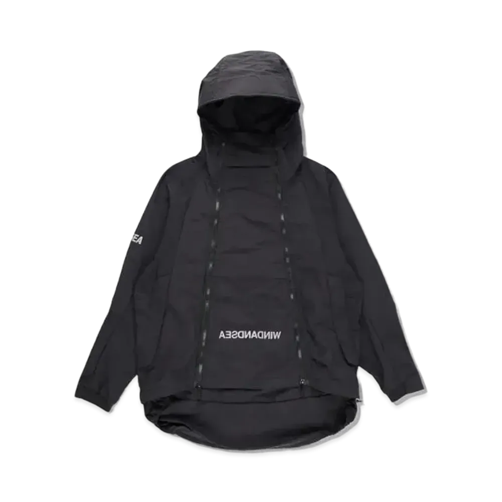 WIND AND SEA A32 Reflect Both Zip Mountain Parka "Black"