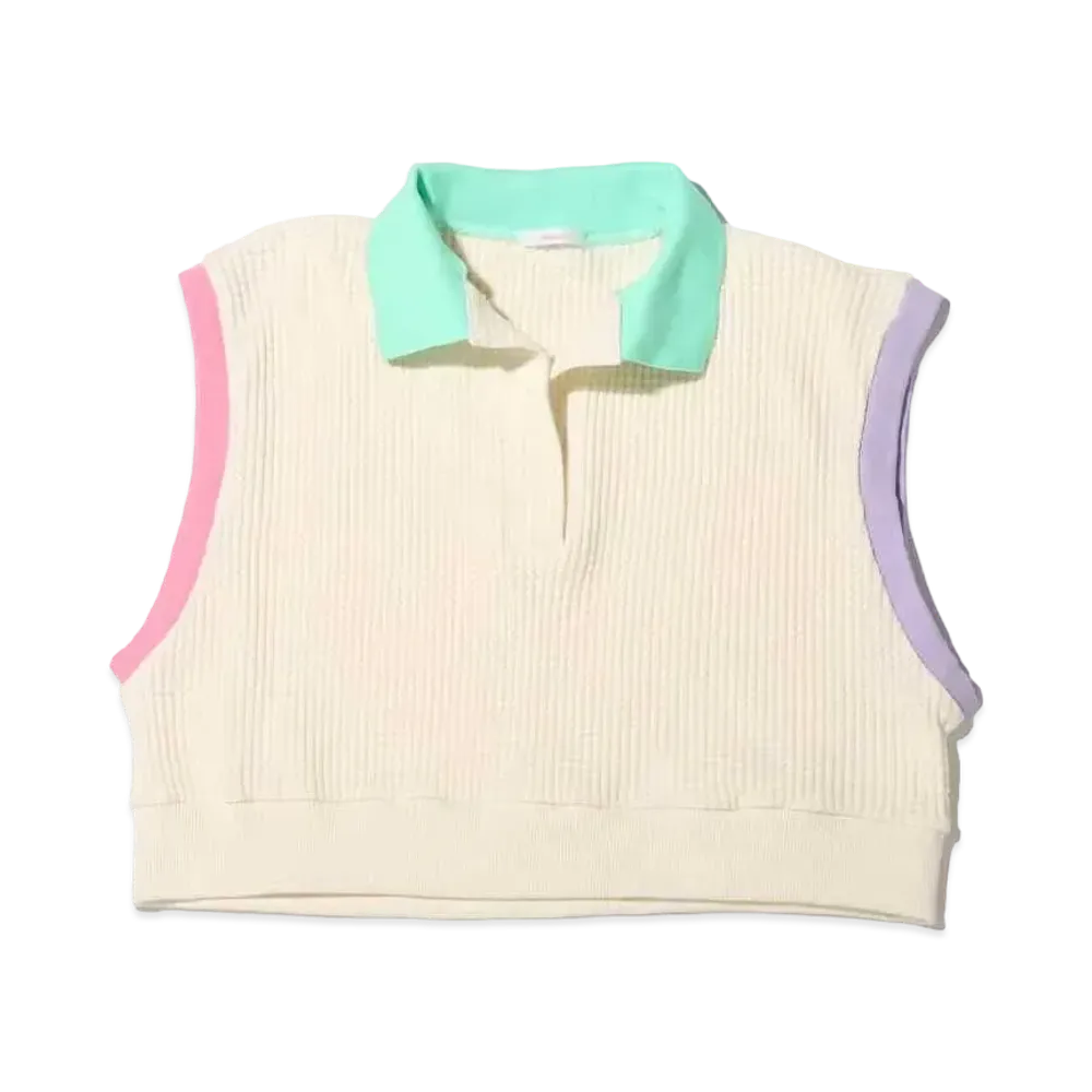 atmos pink Eritsuki High Shoku Vest "Ivory"