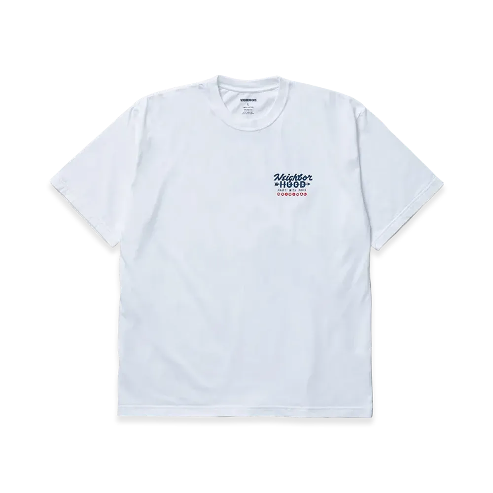 NEIGHBORHOOD NH 251 Spot . Tee SS-9 "White"