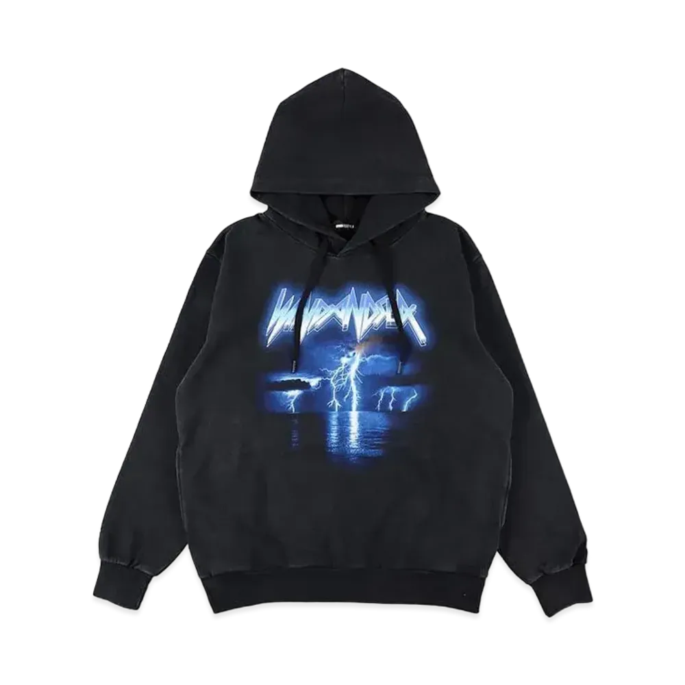 WIND AND SEA Metal Hoodie "Black"