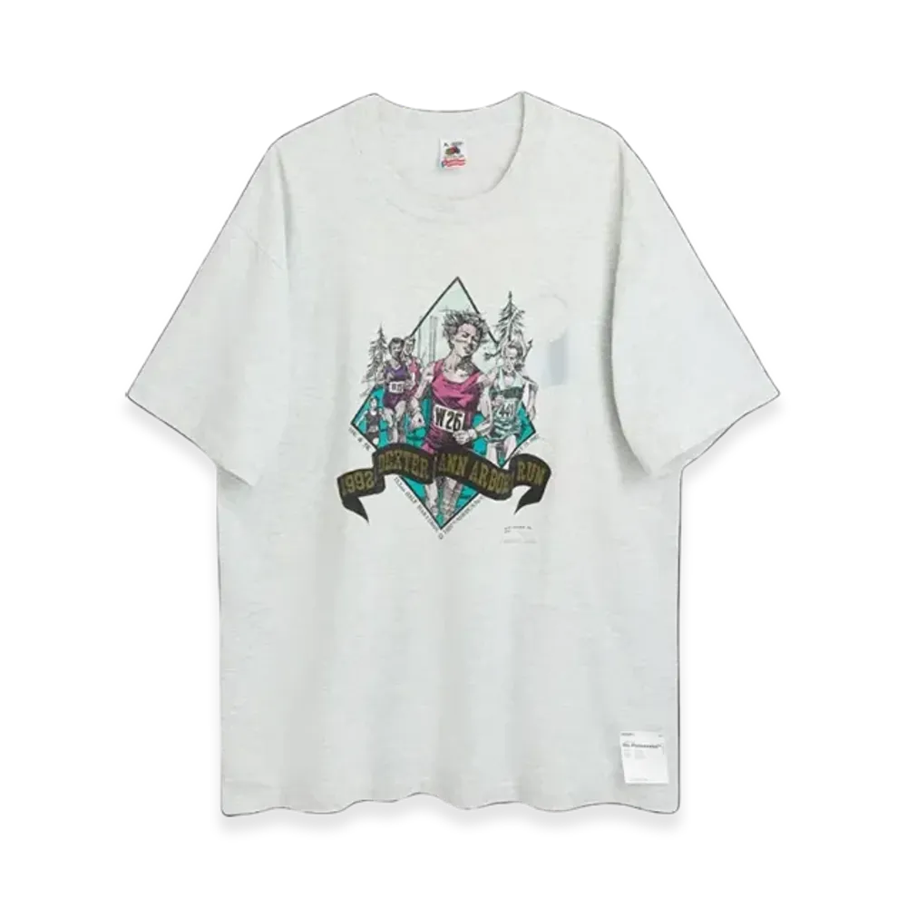 OUR LEGACY Work Shop Repossessed Marathon T-Shirt "Dexter Ann Arbor Run"