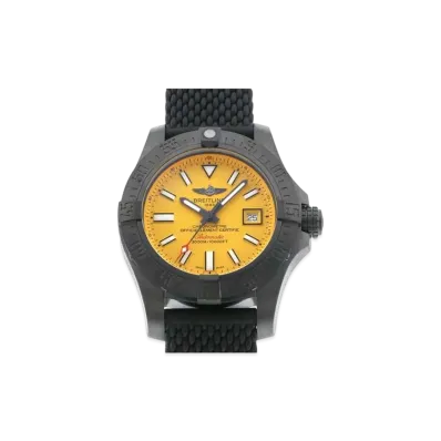 Breitling Avenger II Seawolf "Yellow/Stainless Steel"