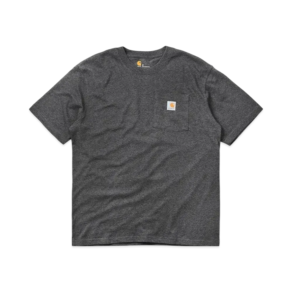 Carhartt WIP S/S Pocket Crew Neck T-Shirt "Carbon Heather"