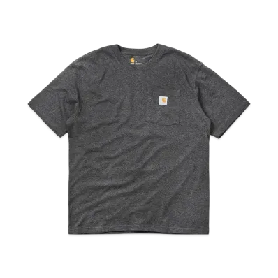 Carhartt WIP S/S Pocket Crew Neck T-Shirt "Carbon Heather"