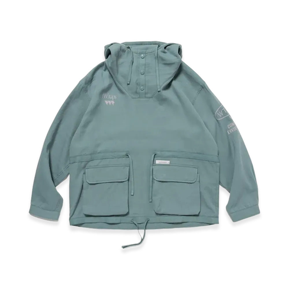 WTAPS Chamber / LS / Cotton. Twill "Green"