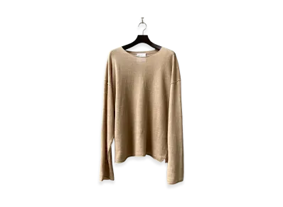 ANCELLM x GARDEN Inside-Cut Linen Knit EX / ANC-GRD-KN01 "Beige"