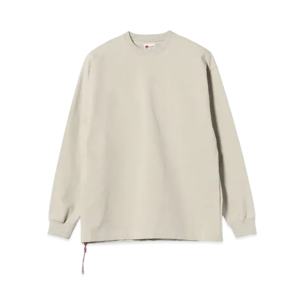 BEAMS Loose Stretch Long Sleeve "LightGray"