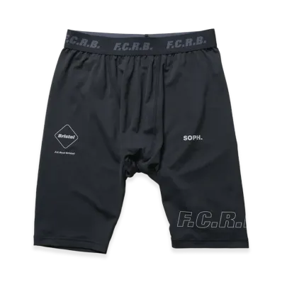 F.C.Real Bristol Underlayer Half Tights "Black"