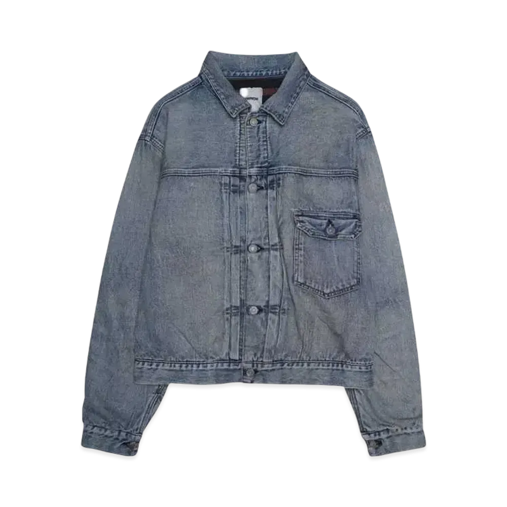 BOW WOW BLANKET LINED DENIM JK AGING "INDIGO AGING"