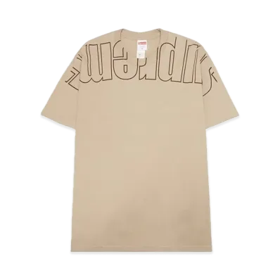 Supreme Upside Down Tee "Stone"