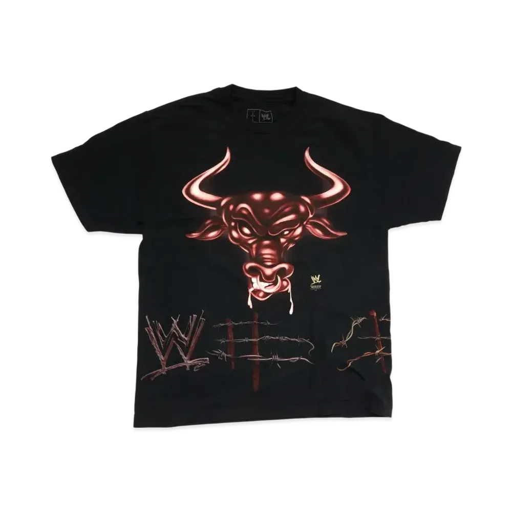 Travis Scott Cactus Jack x WWE Know Your Role Tee "Black"